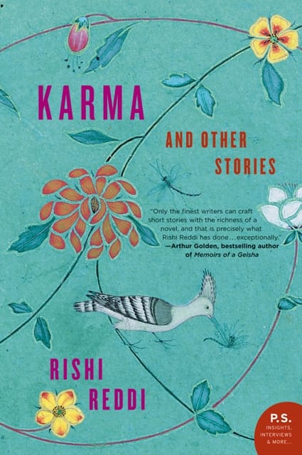 Bookcover for Karma and other stories by Rishi Reddi, 2007