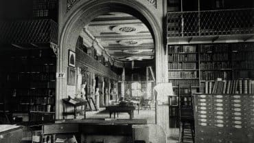 Boston Athenaeum Second Floor 1880